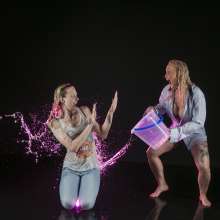 Jens German: Beautiful girl gets a surprise drenching from her favourite celebrity