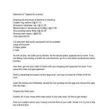 CandyCustard: Ivy's 'Trashed For A Tenner'  Wamstructions