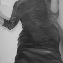 MadelineOasis: 1950's Hollywood Style Gown and Slip Soaked in Shower