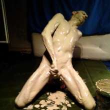 Dawamman: Rock Hard Solo Male Covered in Clay
