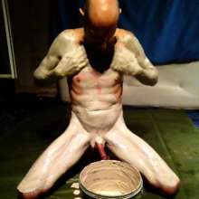 Dawamman: Rock Hard Solo Male Covered in Clay