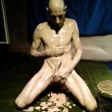 Dawamman: Rock Hard Solo Male Covered in Clay