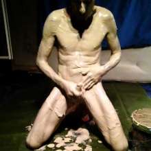 Dawamman: Rock Hard Solo Male Covered in Clay