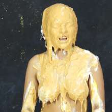 Custom Fetish Shoots: Sage Really Gets Rae Messy- Food-Tight Shot, No Goggles
