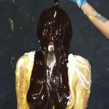 Custom Fetish Shoots: Sage Really Gets Rae Messy- Food-Tight Shot, No Goggles