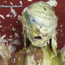 SlapstickStuff: Taylor Returns with More Booty, Pies, Cakes... and Head Dunkings!