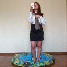 Top Messy Girls: Teacher  Slimed Her Student