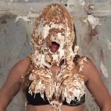 Anglefan: Pied and slimed Brazilian babe