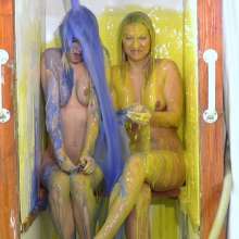 bosunbob: Chloe Toy and Amy in a hilarious two girl triggerwords