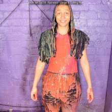 DungeonMasterOne: Rainwear gunge and cutting fun with Friday and Felicity!