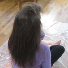 mikemike: Fresh hair a bit sticky!