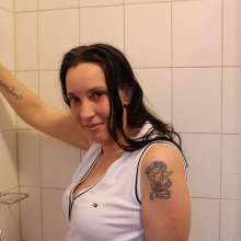 Wamtastic Jessica: Ann's White and Nude Shower