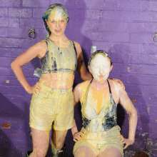 DungeonMasterOne: Denim Shorts Custard with Honeysuckle and Lady Jennifer