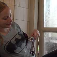Wamtastic Jessica: Eileen's Batman Bath!