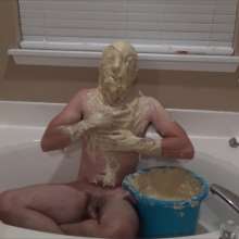 madgal566: Flour Mixture: Engulfed in the Tub