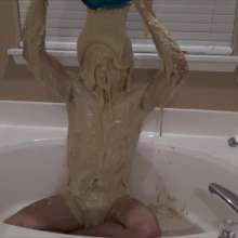 madgal566: Flour Mixture: Engulfed in the Tub