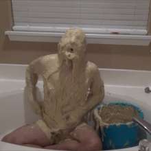 madgal566: Flour Mixture: Engulfed in the Tub