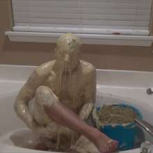 madgal566: Flour Mixture: Engulfed in the Tub
