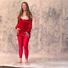 FOXY: Roxy red Lycra