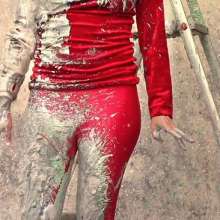 FOXY: Roxy red Lycra