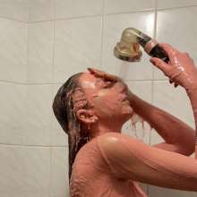 Top Messy Girls: Girl Taking a Shower after Slime!