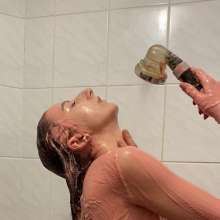 Top Messy Girls: Girl Taking a Shower after Slime!