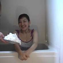 Alumi: Cute wam princess Mai in syrup, lotion, honey, jello, and slime