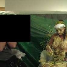 RevSlymsford: Harley G Pied, Gunged, Custarded Chatting With Mystery Man