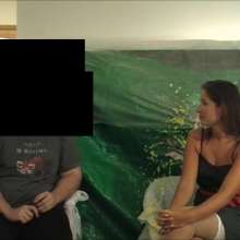 RevSlymsford: Harley G Pied, Gunged, Custarded Chatting With Mystery Man