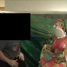 RevSlymsford: Harley G Pied, Gunged, Custarded Chatting With Mystery Man