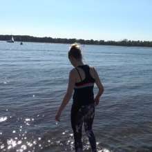 Wamtastic Jessica: Leah Gabrielle's Athletic Swim!