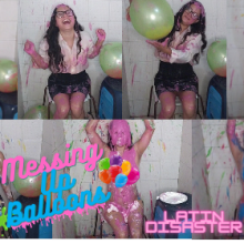 Nataly Loveu: Messing up Balloons