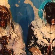 Alumi: Two girls, schoolgirl uniforms, bare soles, and lots of pie!