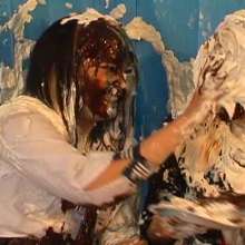 Alumi: Two girls, schoolgirl uniforms, bare soles, and lots of pie!