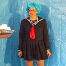 Alumi: Two girls, schoolgirl uniforms, bare soles, and lots of pie!
