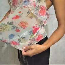 MadelineOasis: Clara Shower Blow Job While Wearing a Wet Black Skirt, Silk Top