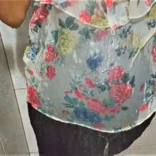 MadelineOasis: Clara Shower Blow Job While Wearing a Wet Black Skirt, Silk Top