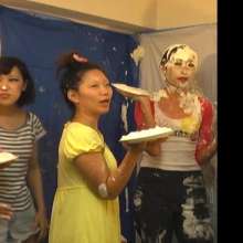 Alumi: Another crazy co-ed pie party with 6 really cute Japanese girls!