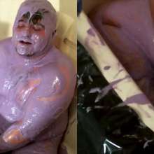 mudwolfie64: Purple Slime Fun