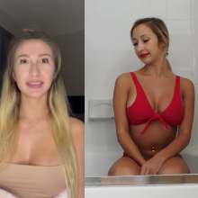 Slimed Models: Vanessa Watches Back Her Epic, Nasty Sliming