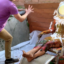PieZone: Caitlyn Returns for the Ultimate, Open-Mouthed Chunky Slime Scene!
