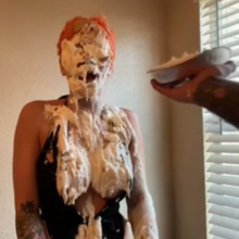 Slimed Models: Jenna Pied For the First Time Ever