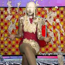 SlapstickStuff: Scarlet Loses On A Gameshow!  Scenes Now Edited!