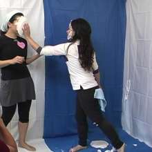 Alumi: 5 hot Japanese girls and another unscripted shaving cream pie tournament