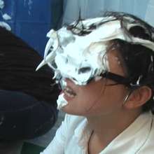 Alumi: 5 hot Japanese girls and another unscripted shaving cream pie tournament