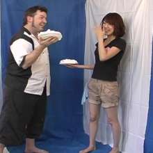 Alumi: 5 hot Japanese girls and another unscripted shaving cream pie tournament