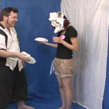 Alumi: 5 hot Japanese girls and another unscripted shaving cream pie tournament
