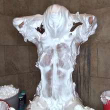Jayce: Total Foamy Encasement +bts Pic Set!