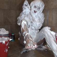 Jayce: Total Foamy Encasement +bts Pic Set!
