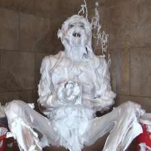 Jayce: Total Foamy Encasement +bts Pic Set!